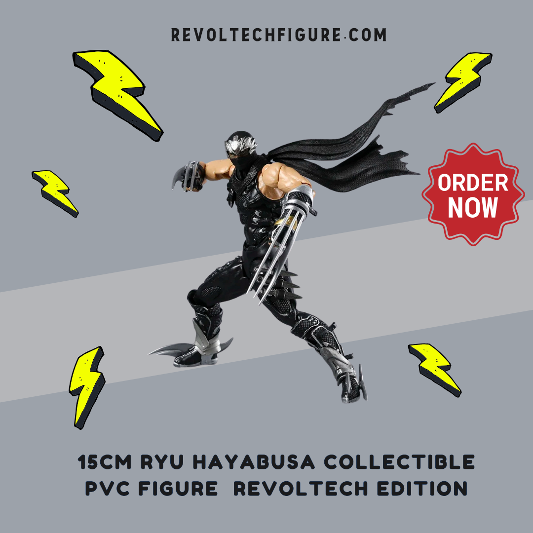 15cm Ryu Hayabusa Collectible PVC Figure – Revoltech Edition